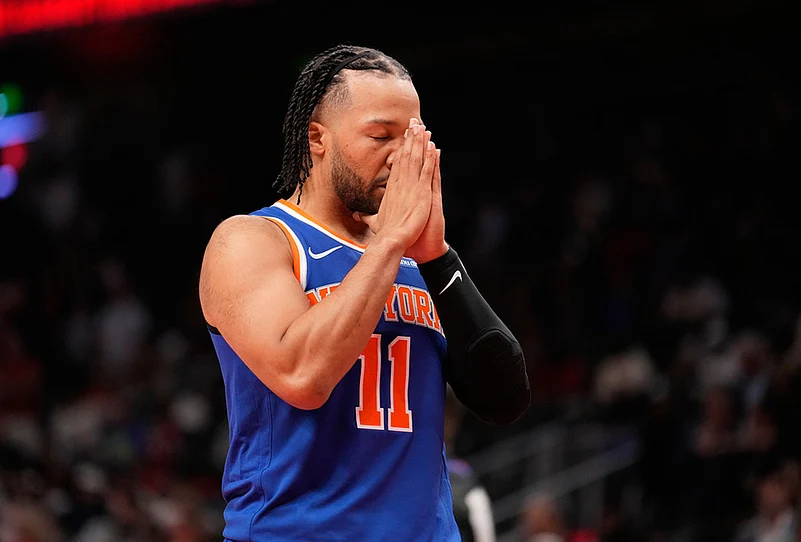 New York Knicks vs Atlanta Hawks NBA basketball playoffs series-Jalen Brunson
