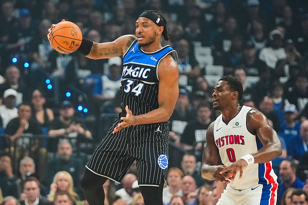 Basketball: Orlando Magic vs Detroit Pistons
