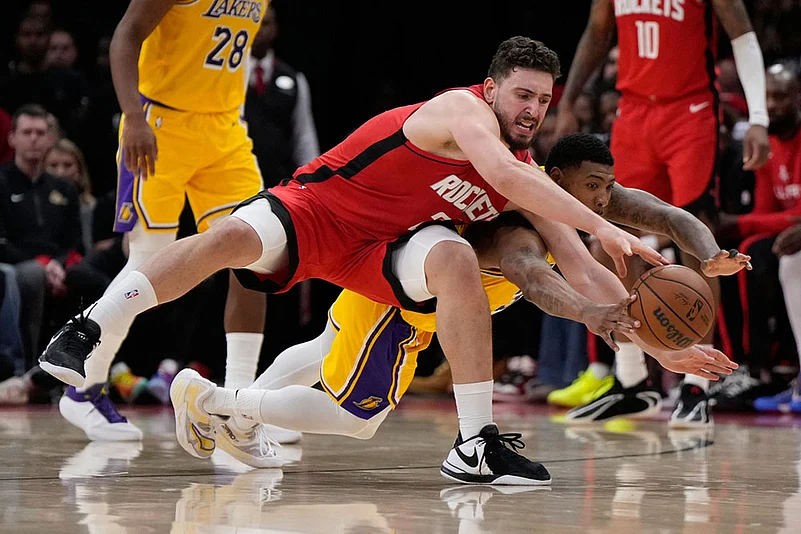 NBA Basketball: Los Angeles Lakers vs Houston Rockets