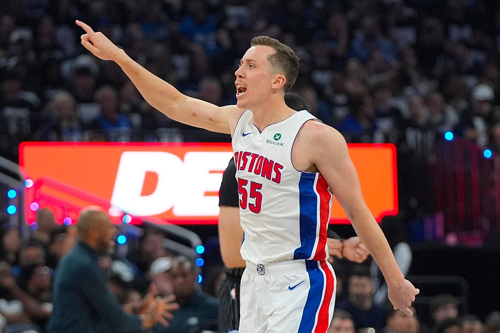 NBA Basketball Game: Detroit Pistons vs Orlando Magic