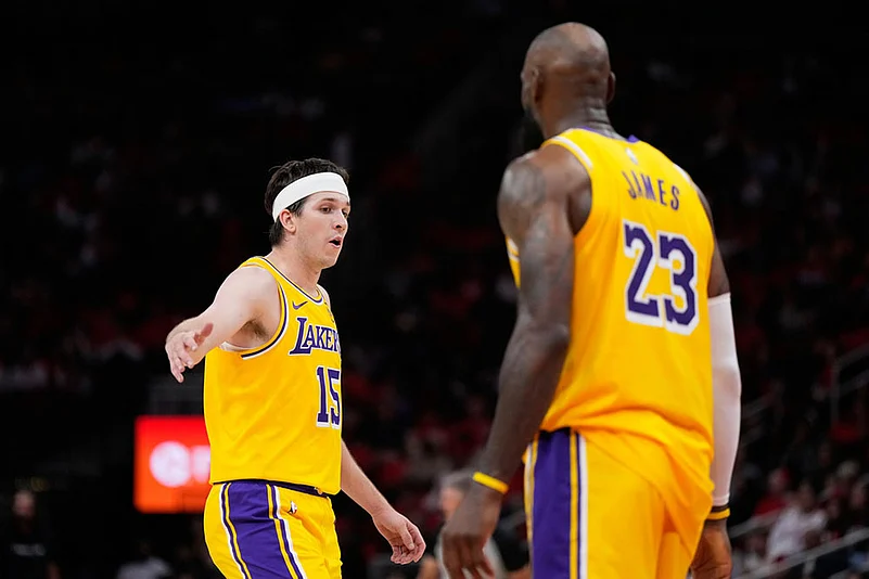 NBA Basketball: Houston Rockets vs Los Angeles Lakers