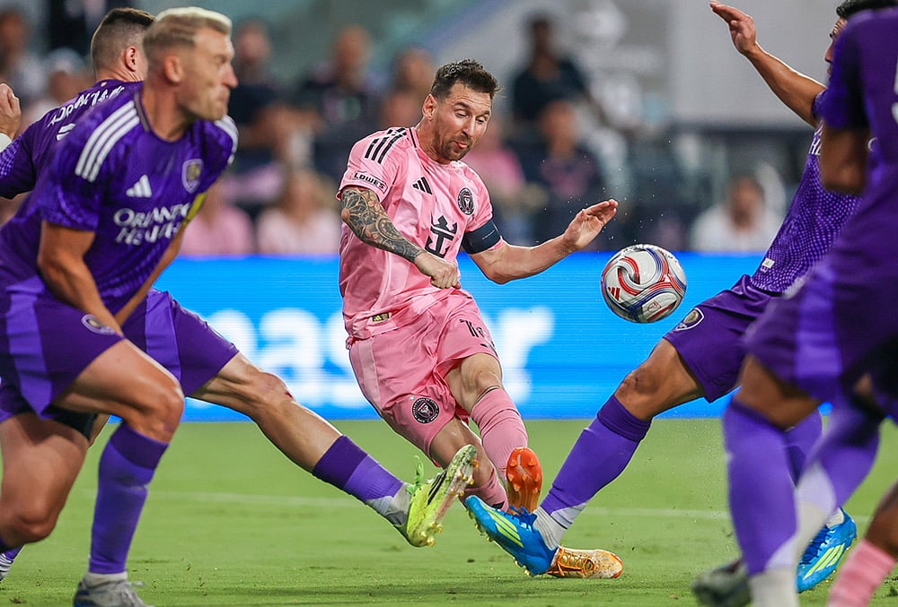 Inter Miami vs Orlando City MLS match-Lionel Messi