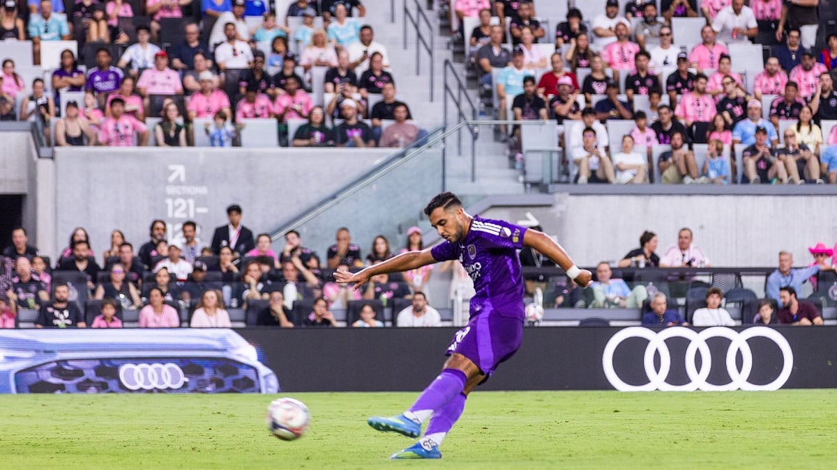 Martin Ojeda slams three goals to power a stunning comeback for Orlando City against Inter Miami at the Nu Stadium in Miami, Florida on Saturday, May 2. - X/Orlando City SC