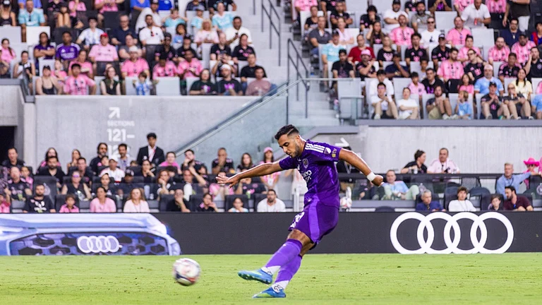 Martin Ojeda slams three goals to power a stunning comeback for Orlando City against Inter Miami at the Nu Stadium in Miami, Florida on Saturday, May 2. - X/Orlando City SC