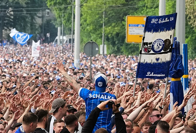 Schalke Vs Fortuna Dusseldorf Bundesliga 2 soccer-