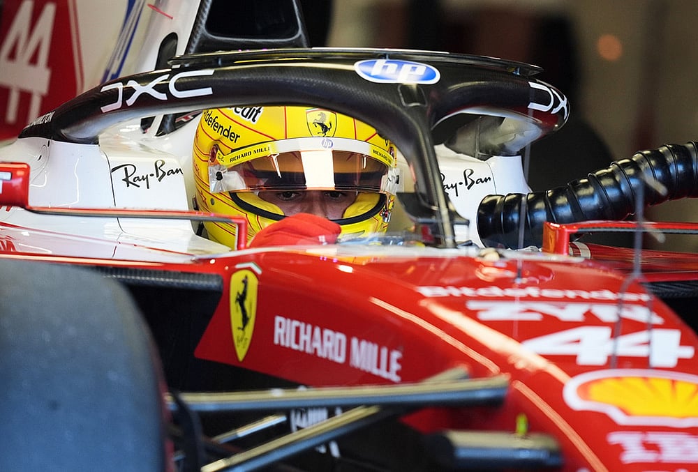 Miami Grand Prix F1 auto racing-Lewis Hamilton