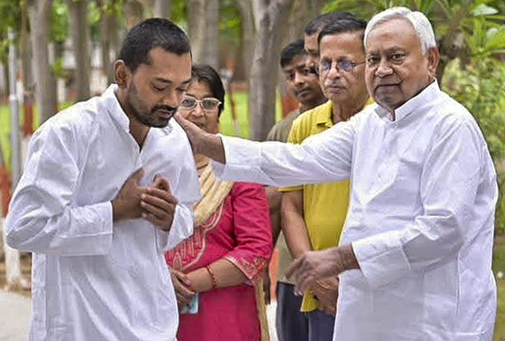 Nishant Kumar at Sadbhav Yatra