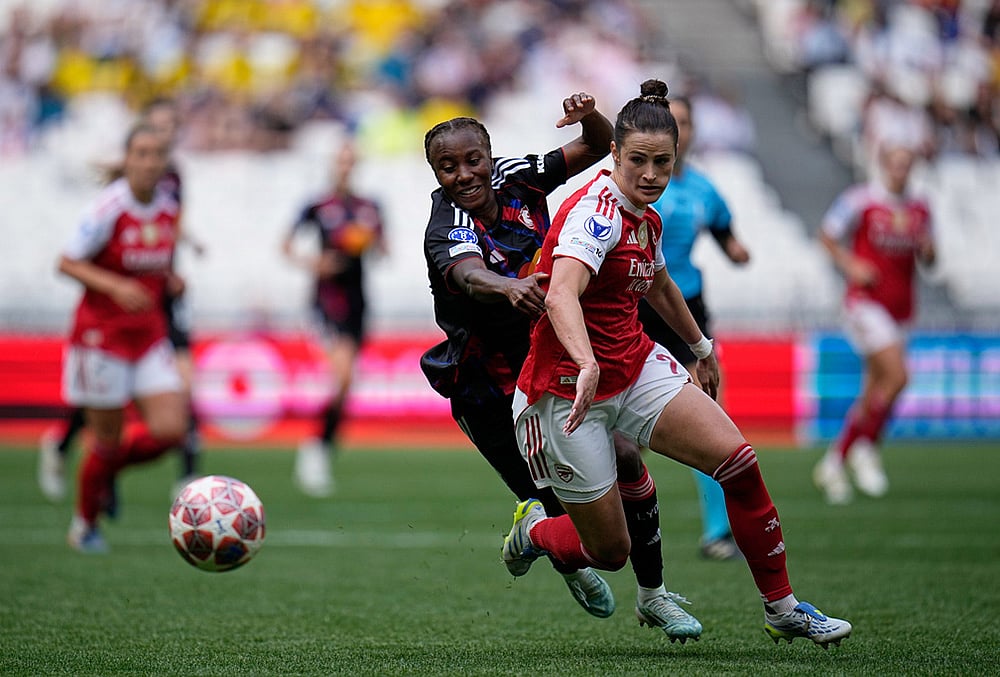 OL Lyonnes vs Arsenal Womens Champions League Soccer-Arsenals Emily Fox