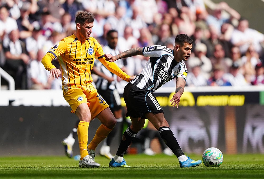 Newcastle Vs Brighton Brentford Premier League soccer-Pascal Gross