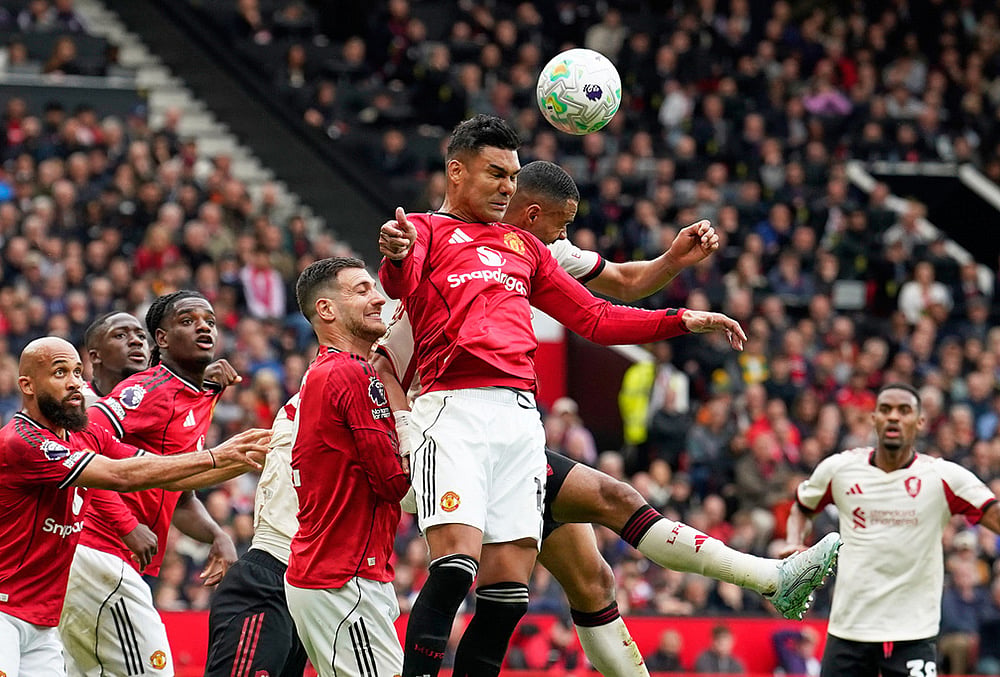 Man United vs Liverpool English Premier League-Casemiro