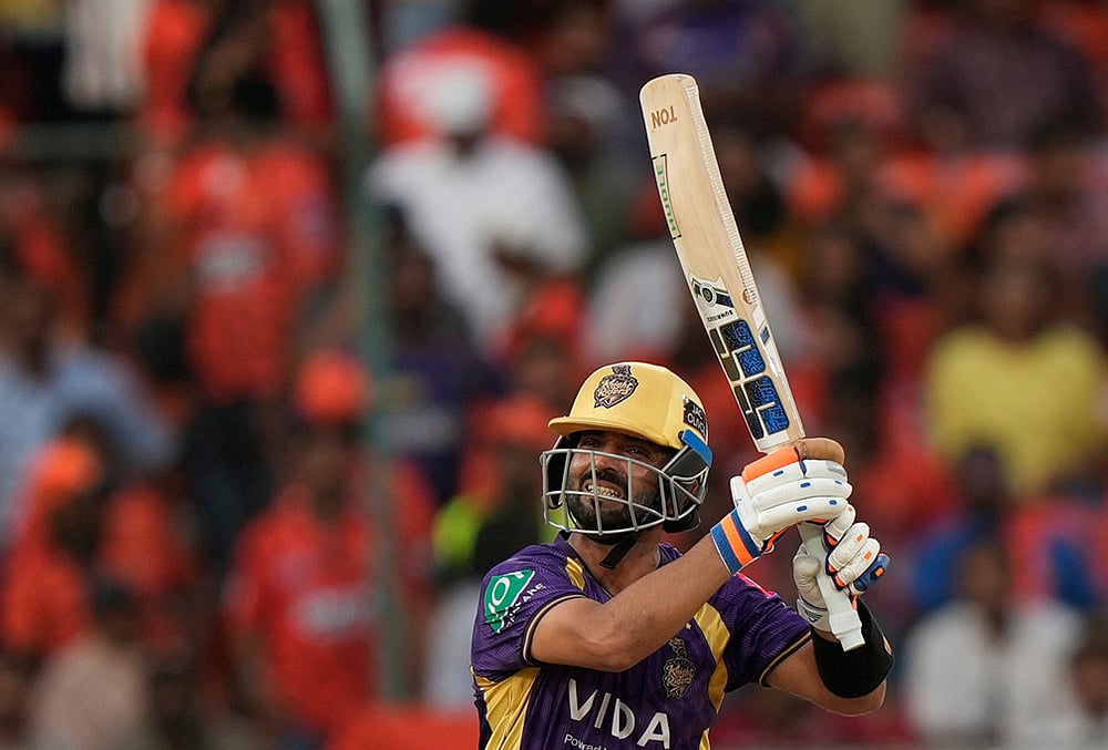 SRH Vs KKR IPL 2026 match 45 t20 cricket-Ajinkya Rahane