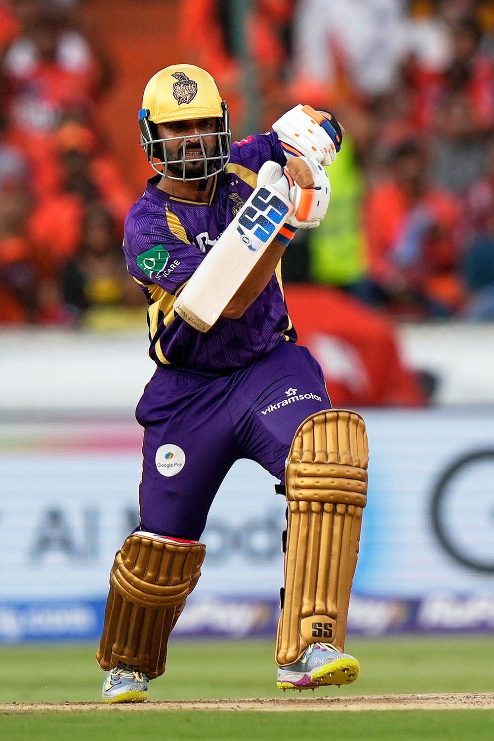 SRH Vs KKR IPL 2026 match 45 t20 cricket-Ajinkya Rahane
