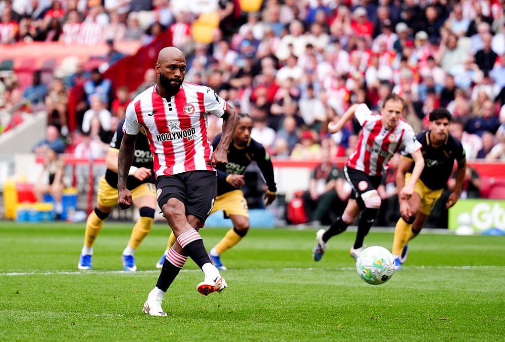 Brentford vs West Ham United Brentford Premier League soccer-Igor Thiago