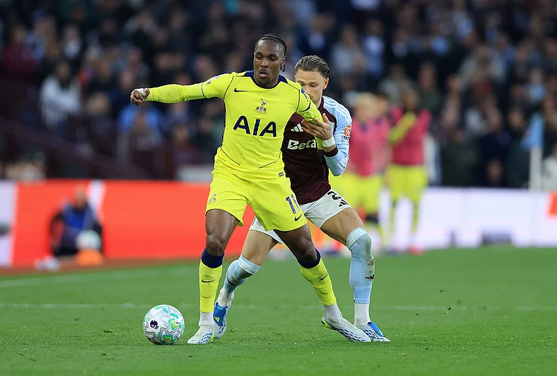 Aston Villa vs Tottenham Hotspur Premier League soccer-Matty Cash