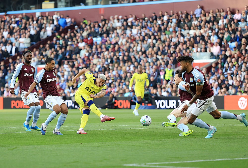 Aston Villa vs Tottenham Hotspur Premier League soccer-