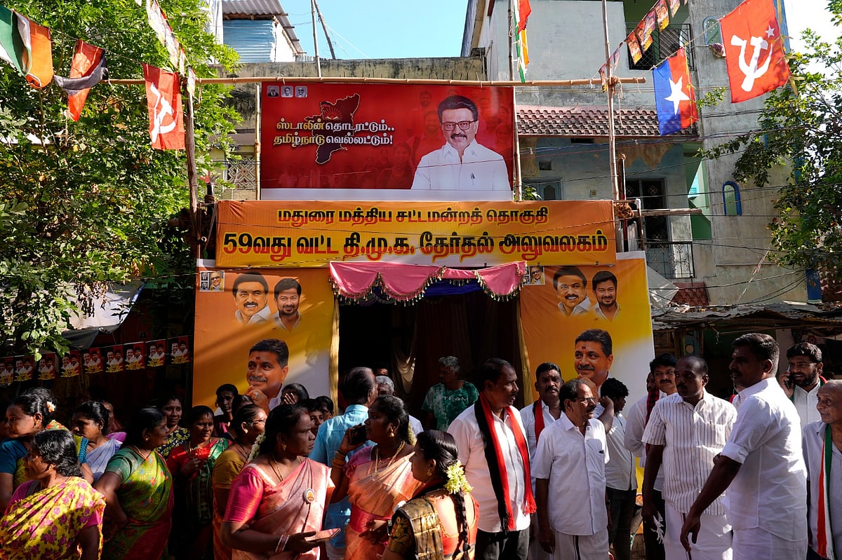 At its core, this is not primarily a story of ideological shift. It reflects changing electoral conditions in Tamil Nadu.  - Photo by Suresh Pandey 