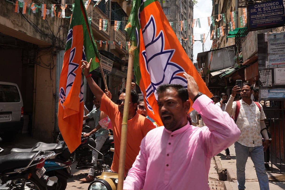 BJP Celebration in Bengal