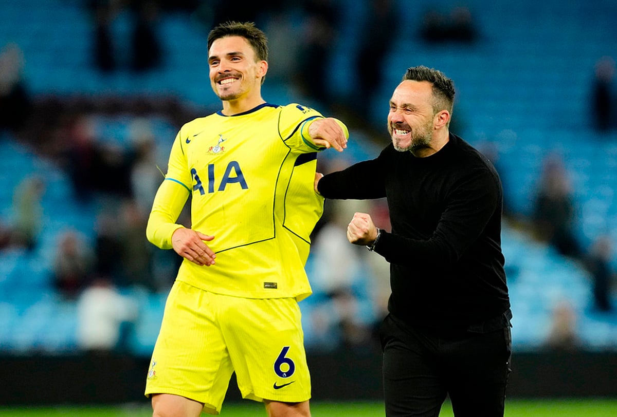 Aston Villa vs Tottenham Hotspur Premier League soccer-Joao Palhinha