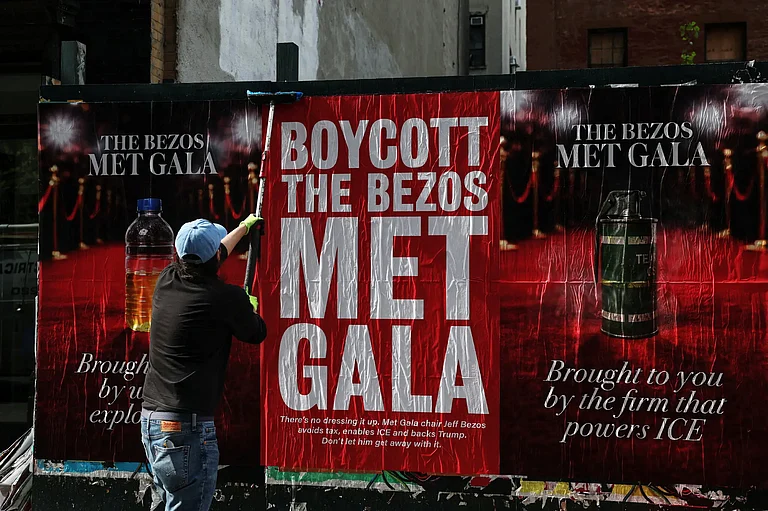 Protests Sweep Met Gala 2026 - X