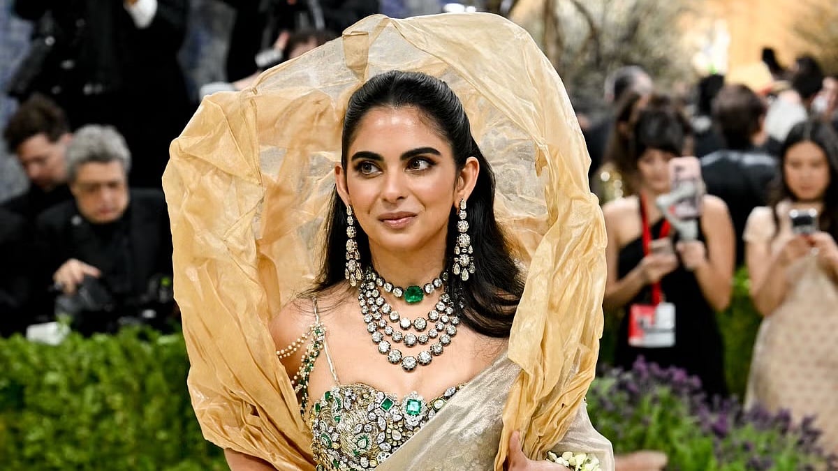 X : Isha Ambani At Met Gala 2026