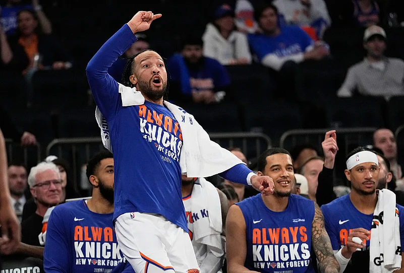76ers vs Knicks 2026 NBA basketball playoffs-Jalen Brunson