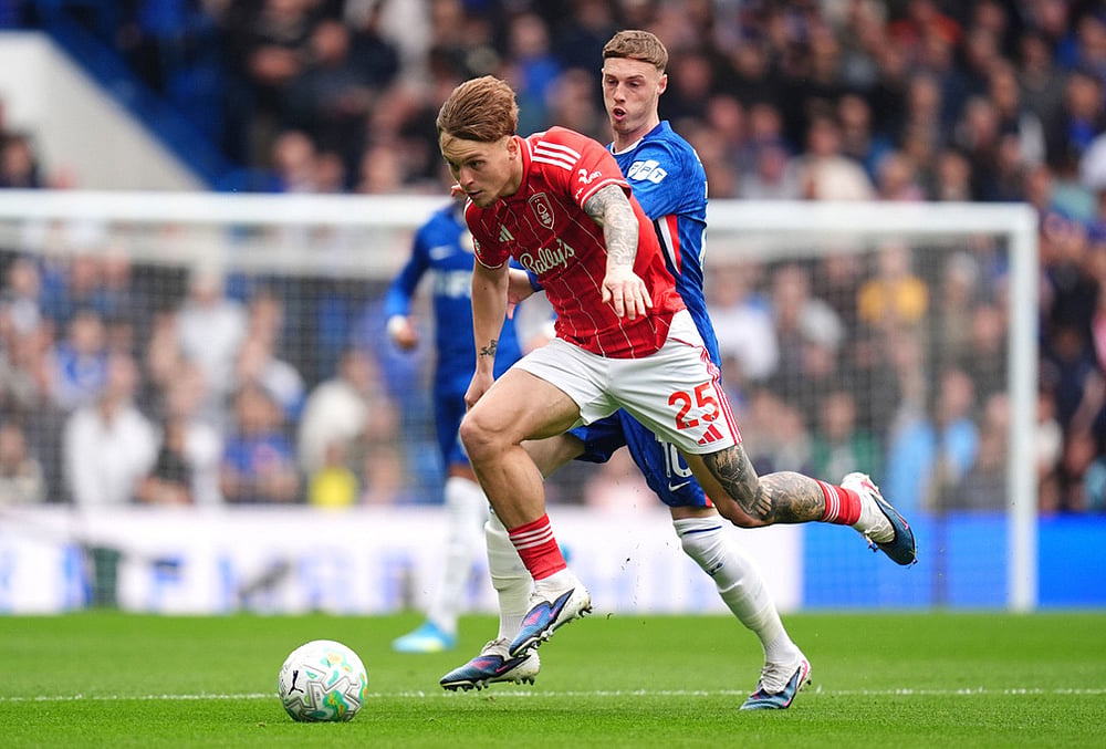 Chelsea vs Nottingham Forest Premier league soccer-Luca Netz