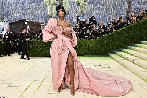 Angel Reese arrives at The Metropolitan Museum of Art's Costume Institute benefit gala celebrating the opening of the "Costume Art" exhibition on Monday, May 4, 2026, in New York.
