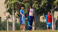 | Photo: AIFF : India U-17 head coach Bibiano Fernandes with the players ahead of the AFC U-17 Asian Cup 2026 campaign.