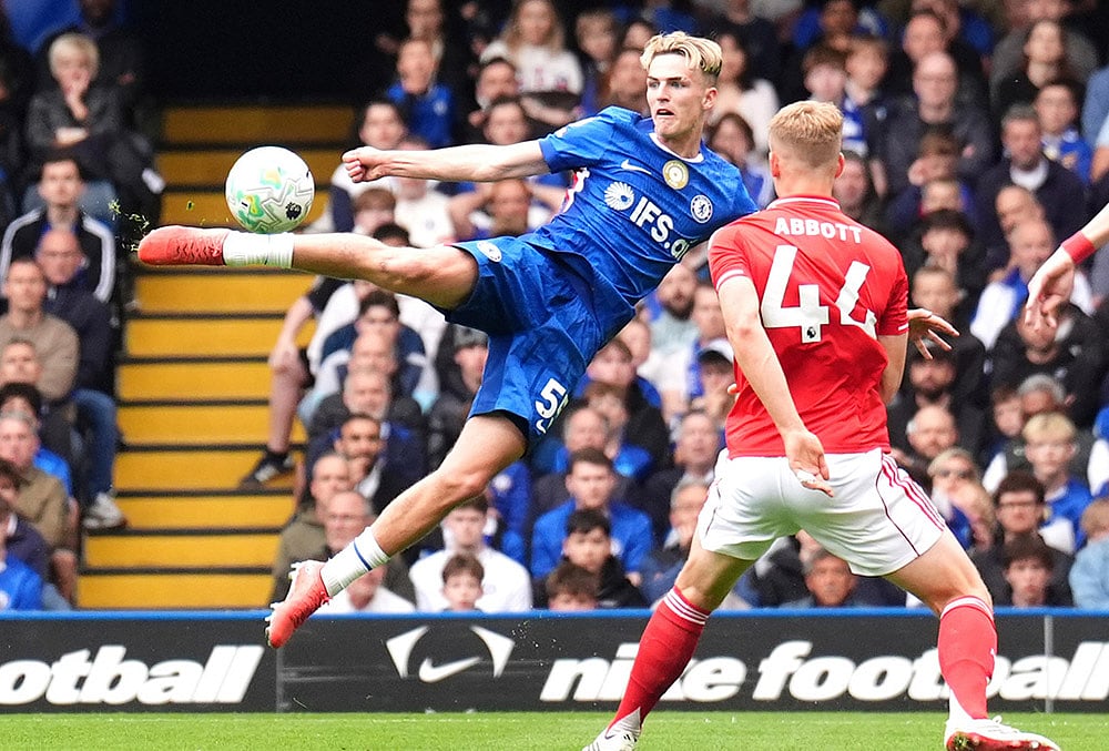 Chelsea vs Nottingham Forest Premier league soccer-Jesse Derry