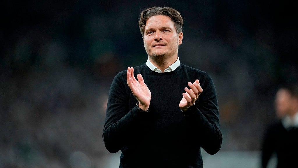 Edin Terzic applauds supporters after the Champions League final between Borussia Dortmund and Real Madrid at Wembley stadium in London. - File/AP