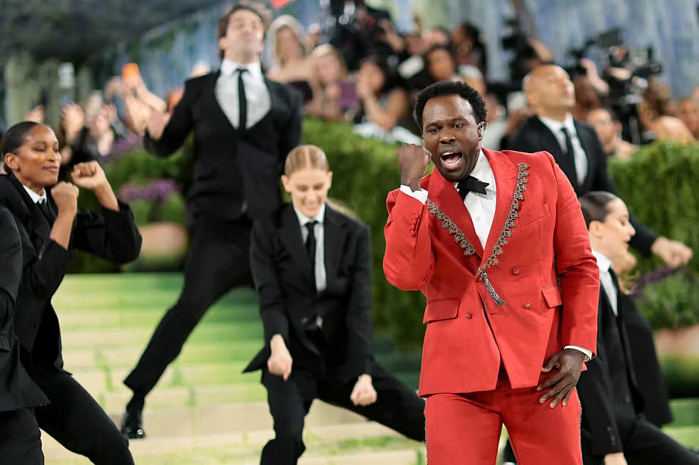 X : Joshua Henry at Met Gala 2026