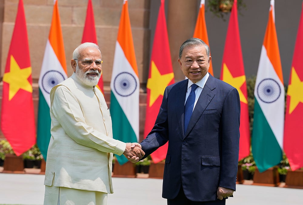 Vietnam President To Lam in India