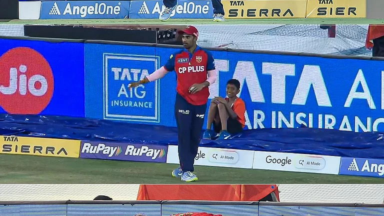 PBKS dropped three catches to let SRH get to a mammoth 235. - X/Star Sports