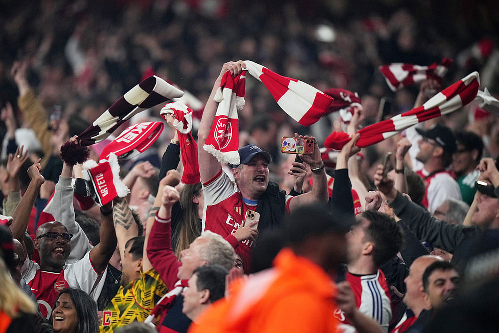 UEFA Champions League Soccer Match: Arsenal vs Atletico Madrid