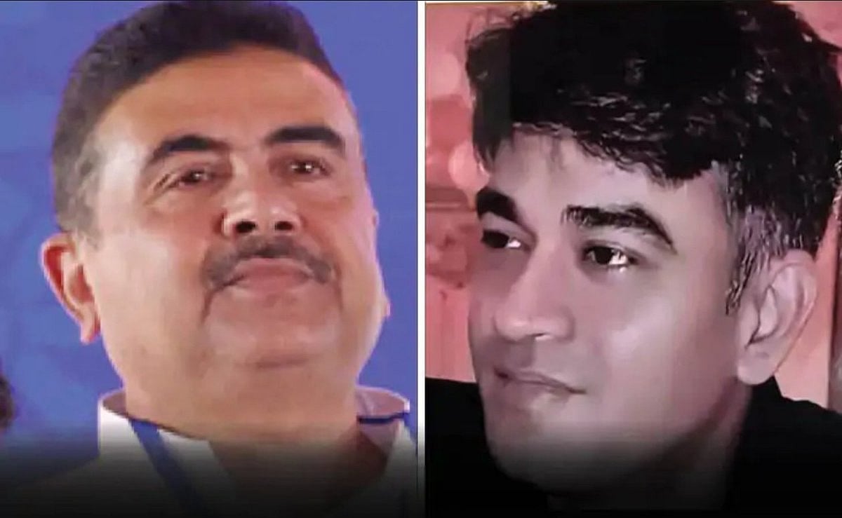 Suvendu Adhikari and Chandranath Rath (right) - X