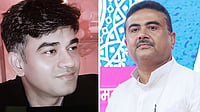 X : Chandranath Rath (on left)