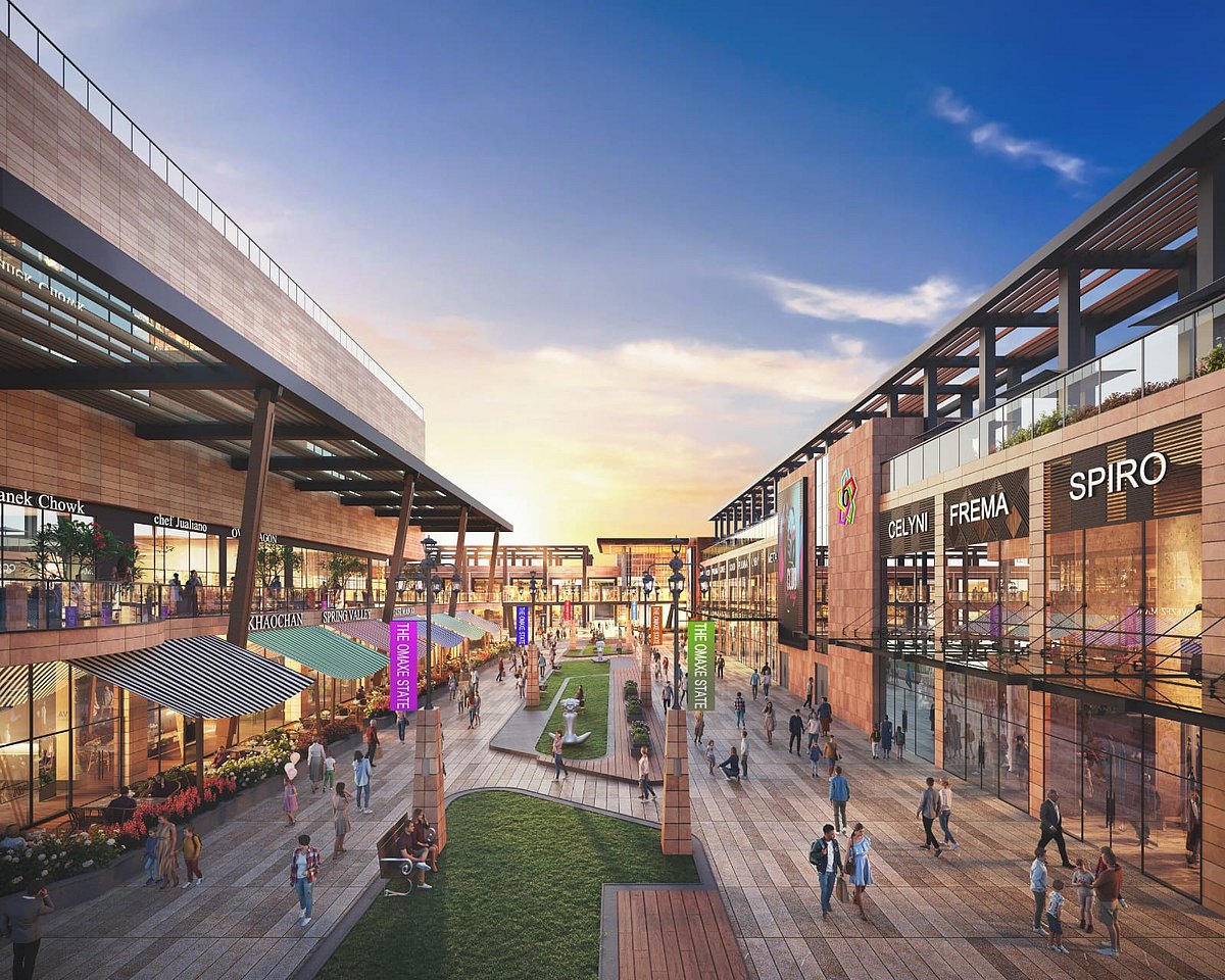 Modern commercial complex