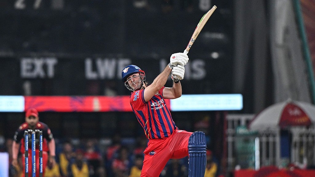 Mitchell Marsh slams 20-ball half-century against RCB in Lucknow - AP Photo
