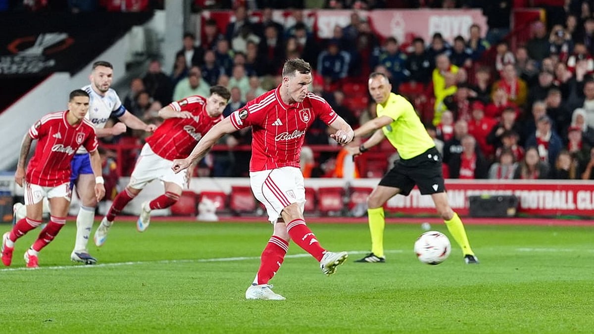 Nottingham Forest vs Aston Villa Europa League Semi-Final-Chris Wood