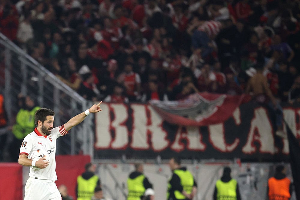 Europa League Soccer: Freiburg vs SC Braga