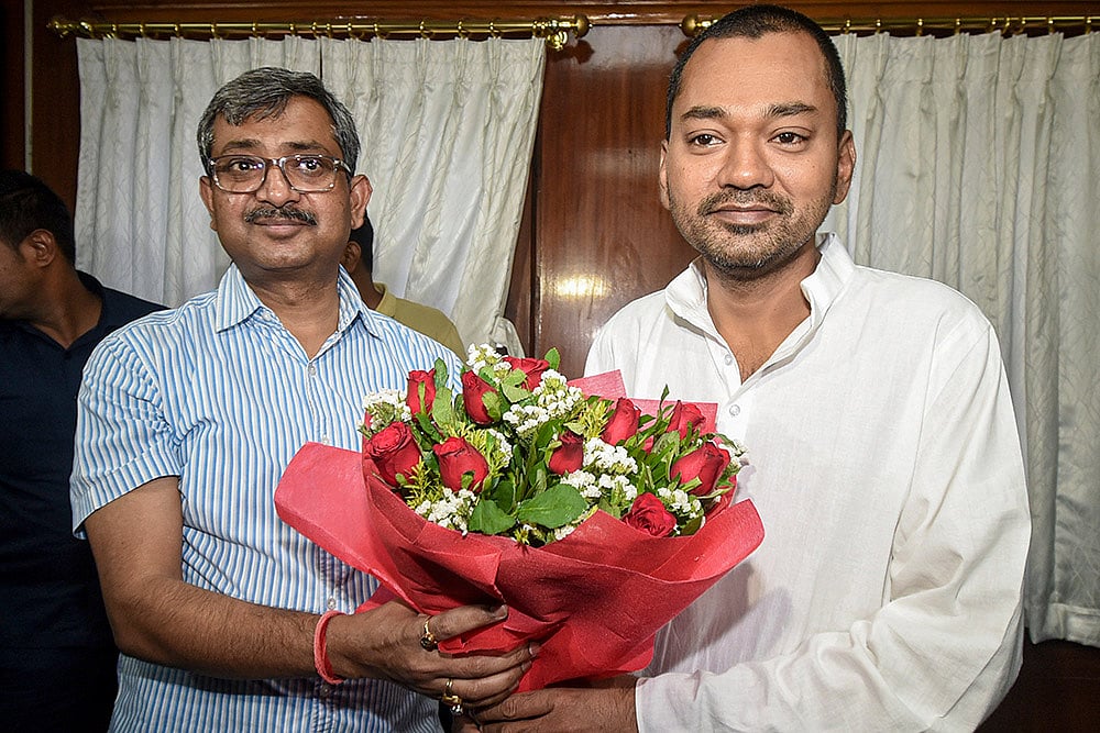 Nishant Singh takes charge as Bihar Health Minister