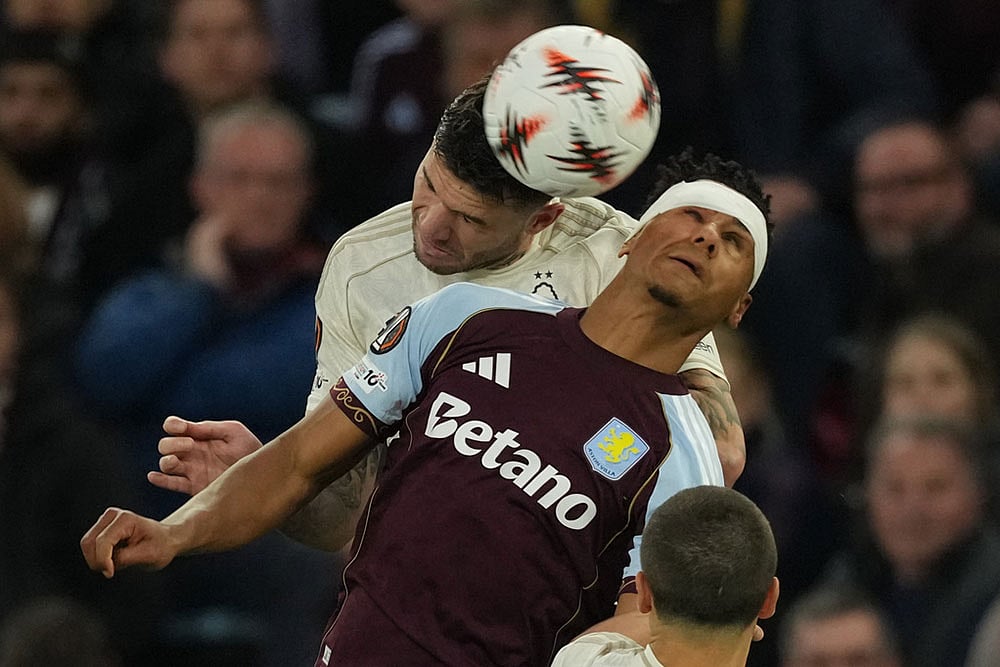 Britain Europa League Soccer: Nottingham Forest vs Aston Villa