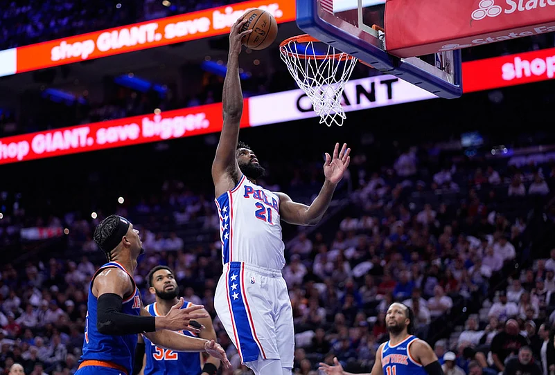 Philadelphia 76ers Vs New York Knicks, Conference Semifinals-Joel Embiid