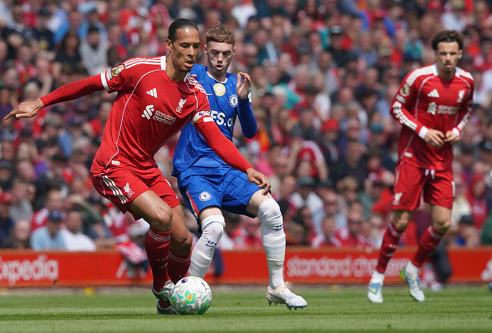 Liverpool Vs Chelsea Premier League soccer-Virgil van Dijk