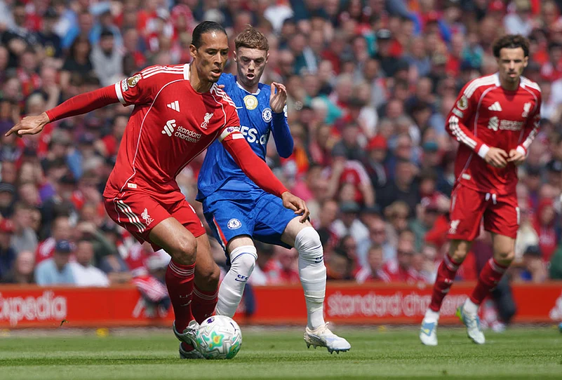 Liverpool Vs Chelsea Premier League soccer-Virgil van Dijk