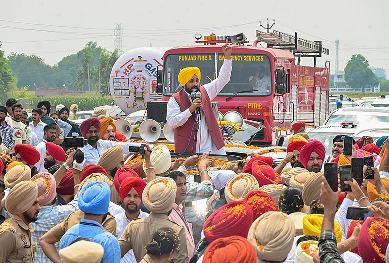 Bhagwant Manns Thank You visit