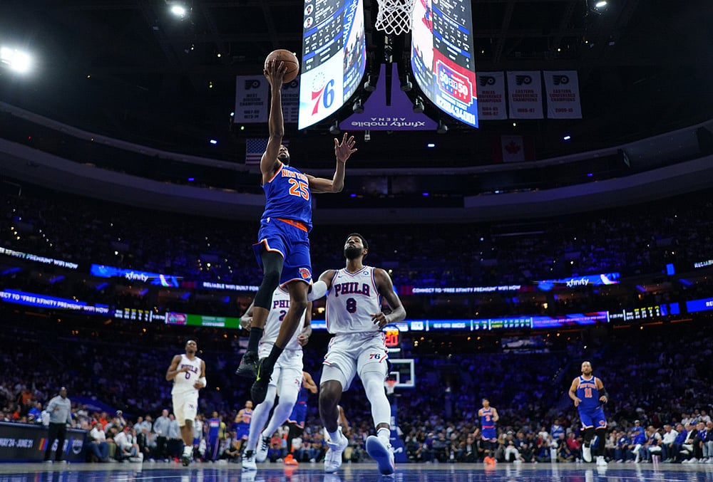 Philadelphia 76ers Vs New York Knicks, Conference Semifinals-Mikal Bridges
