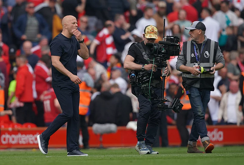 Liverpool Vs Chelsea Premier League soccer-Arne Slot