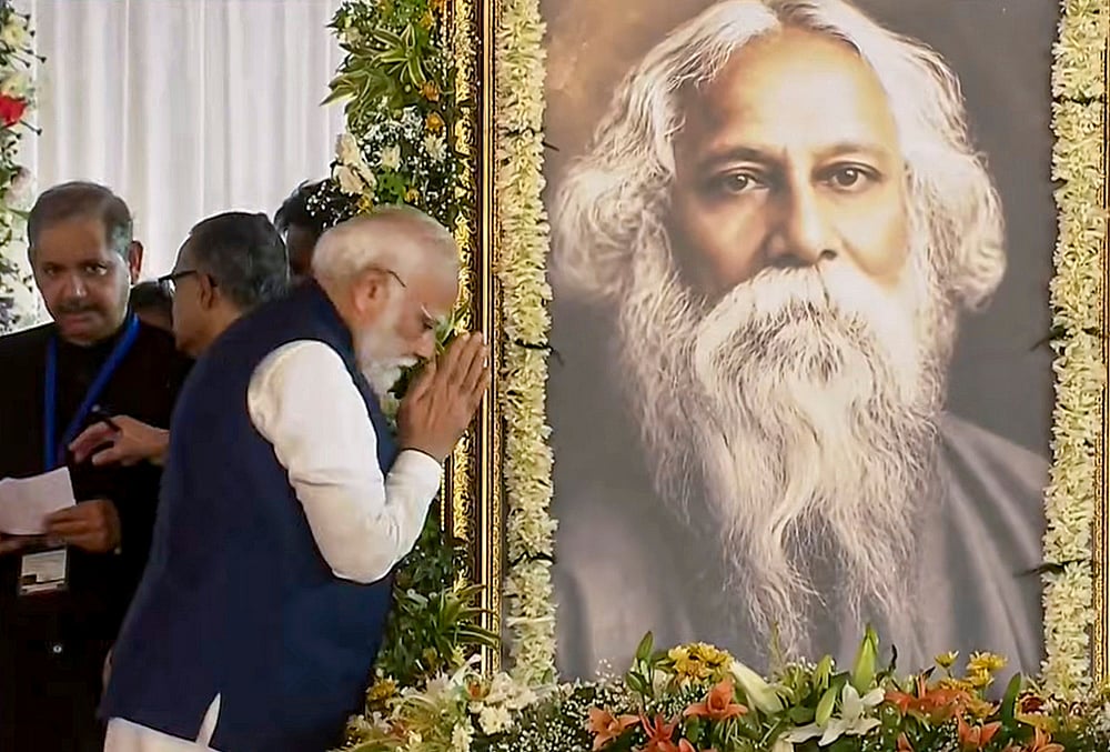 Modi pays tributes to Rabindranath Tagore 