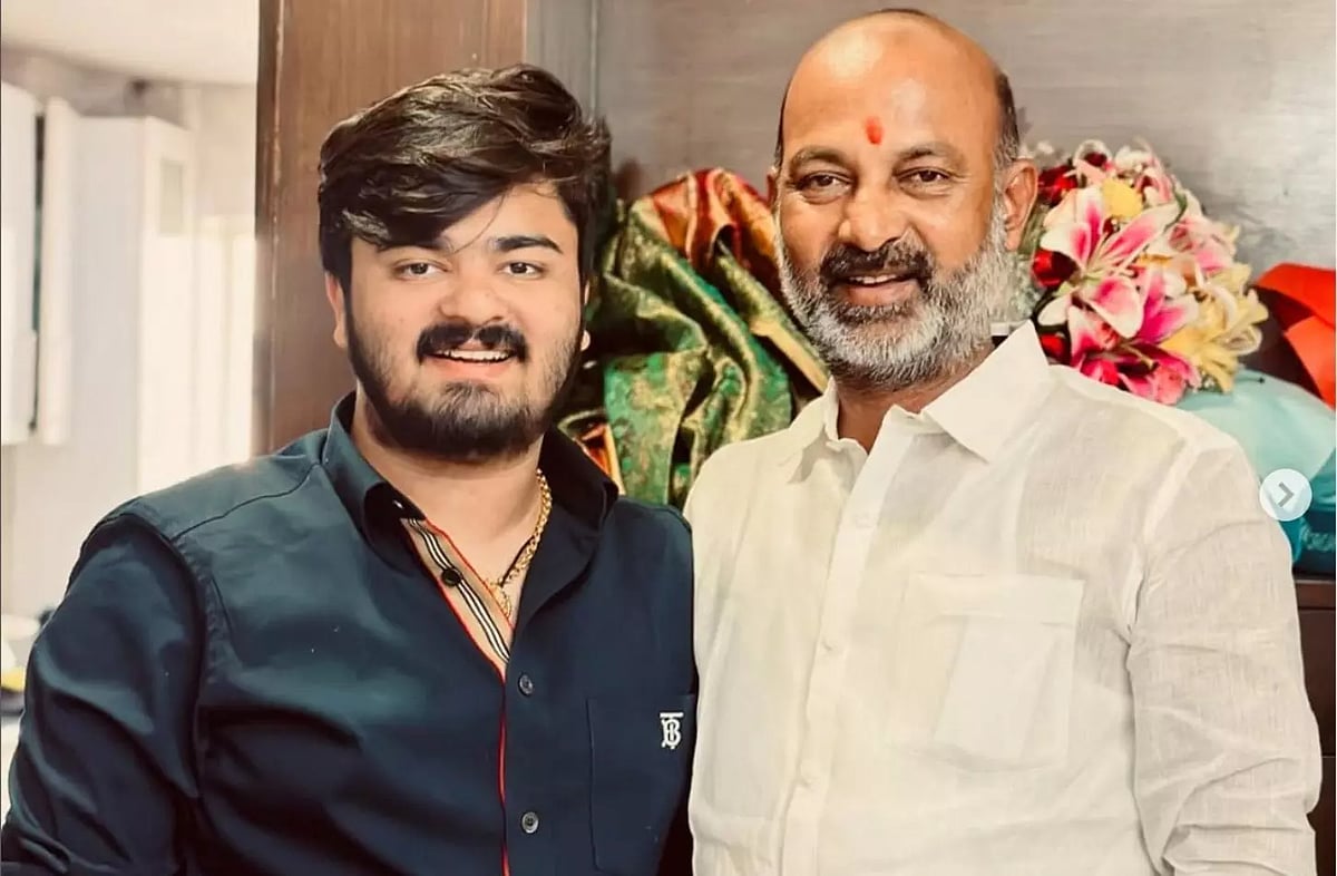 POCSO case filed against Bandi Sanjay Kumar's son Bhageerath - X